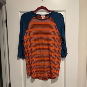 Lularoe Randy size L (Detroit Tigers colors 🐅)